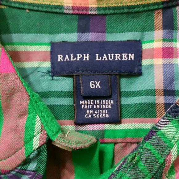 ***SOLD***Girls 6x Ralph Lauren Polo Shirt***SOLD* - Picture 2 of 4