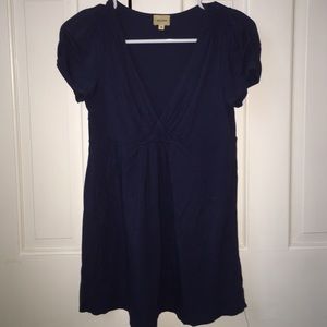 Dark Blue Ella Moss Top