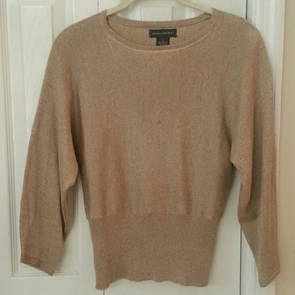 Banana  Republic silk sweater