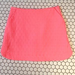 TopShop Hot pink patterned mini skirt