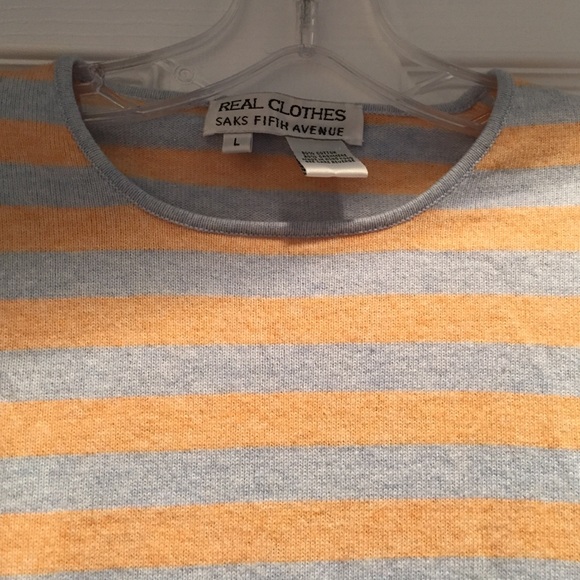 Saks Fifth Avenue striped sweater