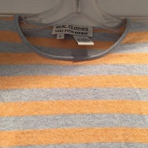 Saks Fifth Avenue striped sweater
