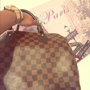 LV Speedy 30 Damier Ebene