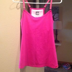 Pink North Face active top