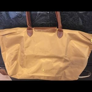 Longchamp NEW Golden Tan Tote Bag