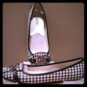 Michael Kors Fulton Houndstooth Flats