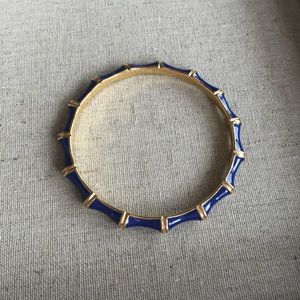 Stella & Dot julep bangle - cobalt blue