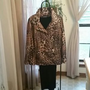 Animal Print Jacket