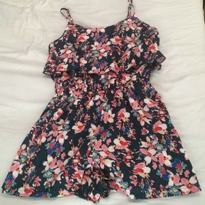 Charlotte Russe Floral Romper