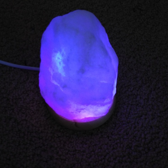 Crystal rock that changes to all different colors