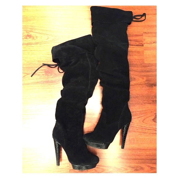 Knee high boots