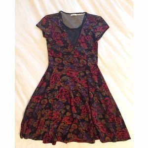 Kimchi Blue floral and mesh dress