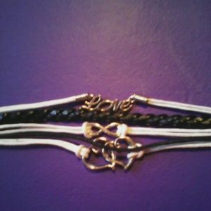 Bracelet called infinity bracelet's.