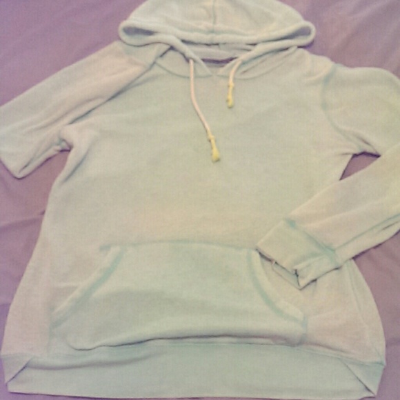 Teal Burnout Billabong Sweatshirt