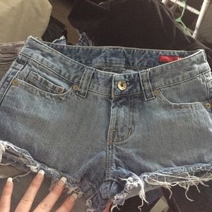 "Cut-off" summer shorts