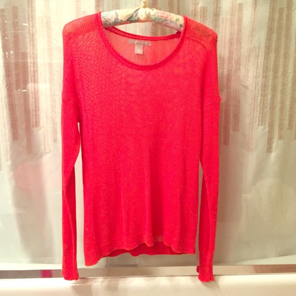 Banana Republic orange sweater