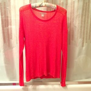 Banana Republic orange sweater