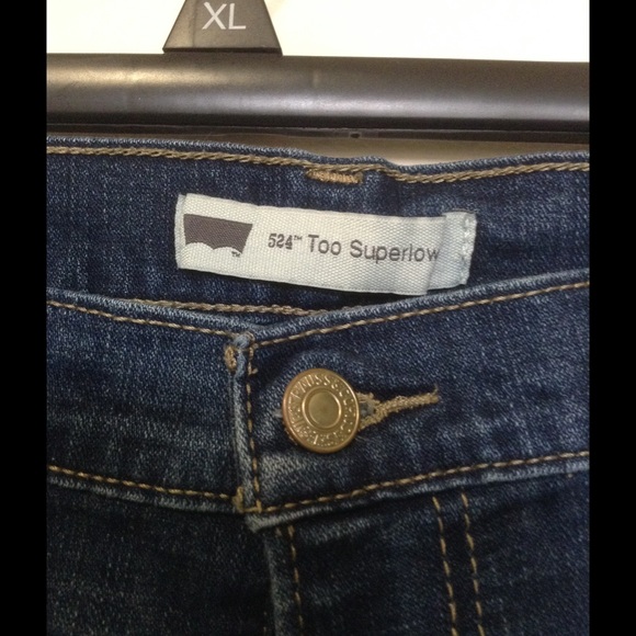 Levi's 524 super low skinny jeans Juniors - Picture 2 of 2