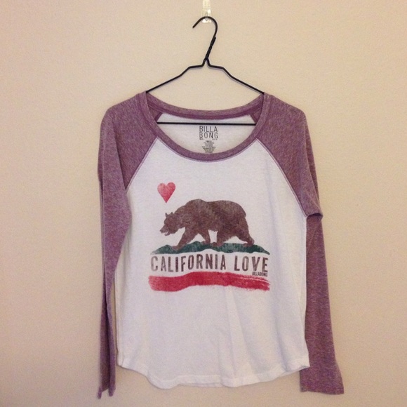 California love shirt Billabong