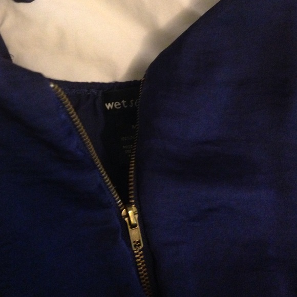 Navy blue romper - Picture 3 of 3