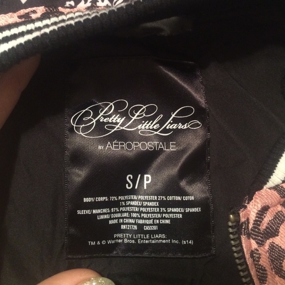 Pink and black cheetah print jacket - Picture 3 of 3