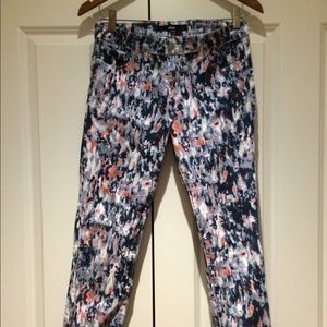 Patterned Jeans
