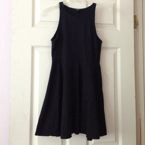 Forever 21 Dresses & Skirts - Forever 21 Black Basic Skater Dress!