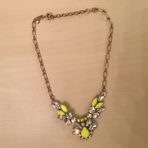 J.crew neon statement necklace!!