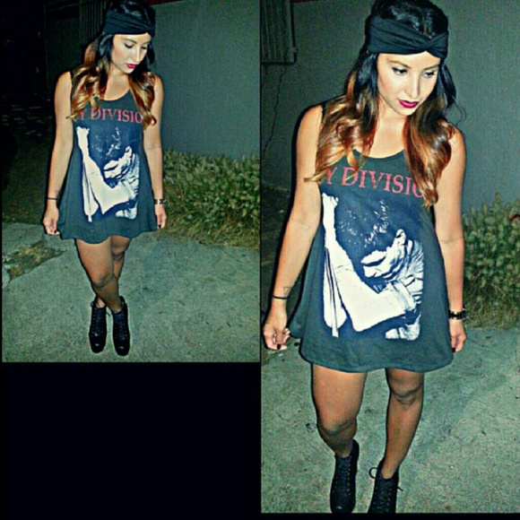 Joy Division Shirt Dress