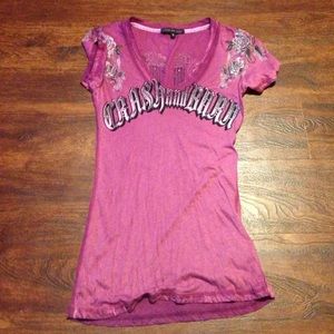 Crash and Burn shirt.