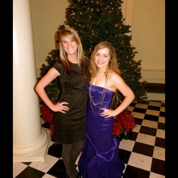 BOGO Purple Jessica McClintock formal gown - Picture 2 of 4