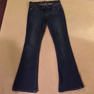 Old navy skinny flare jeans