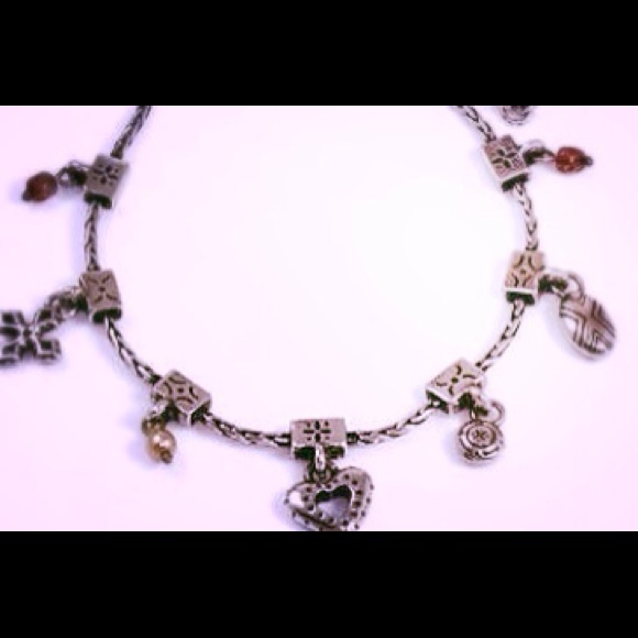 🎀BRIGHTON🎀 TINY CHARMS HEART CROSS BRACELET💥 - Picture 2 of 4