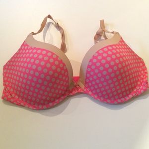 Hot pink/tan Pink Wear everywhere push-up bra