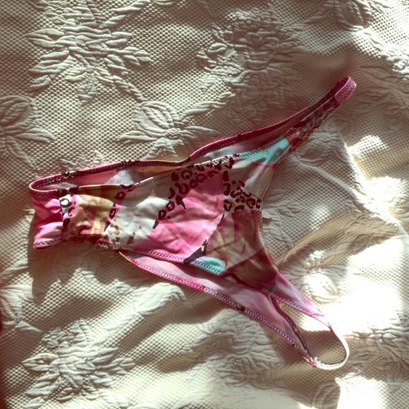 retro high waisted bikini botton