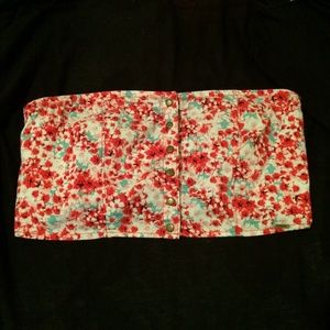 Floral crop top