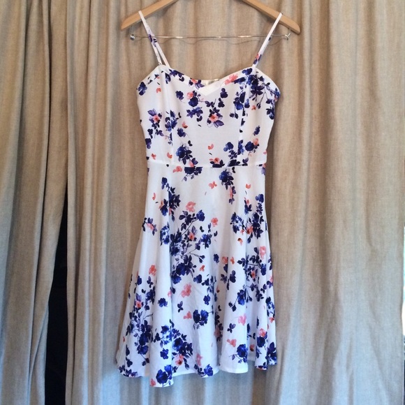 Spring floral dress