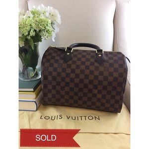 Authentic Louis Vuitton speedy 30