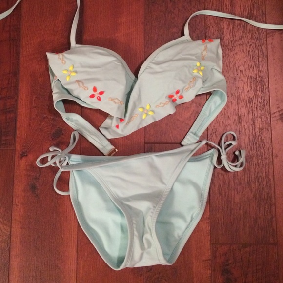 Target blue swimsuit