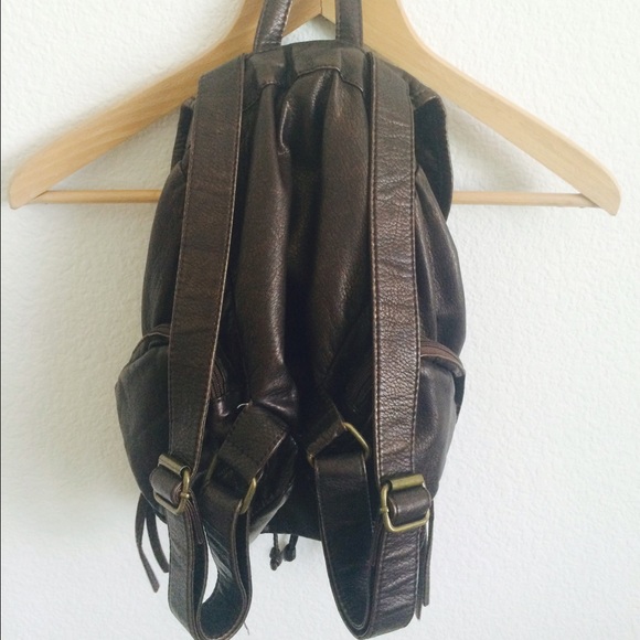 Small brown backpack - Picture 2 of 3