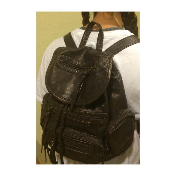 Small brown backpack - Picture 3 of 3