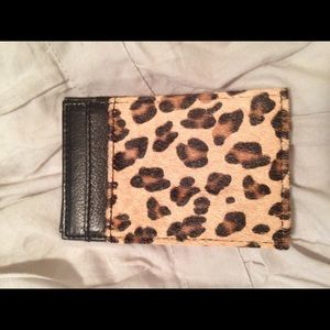 J Crew Infinity Card Holder