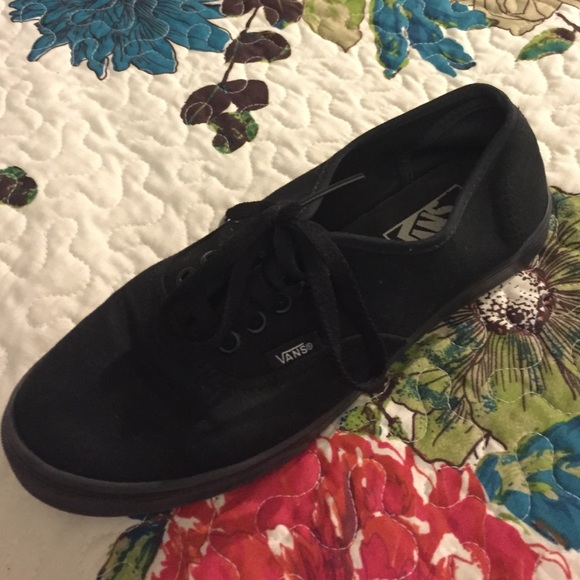 All Black Vans