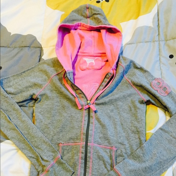 Pink by Victoria's Secret  Size Sm zip up shirt