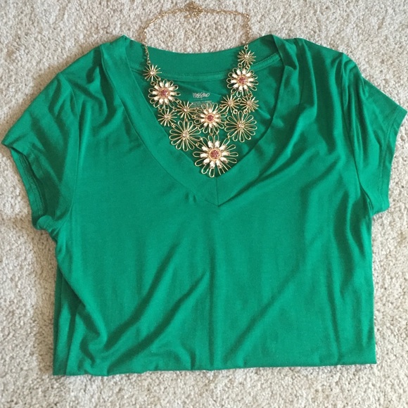 Mossimo Supply Co. Tops - Bundled. Green v-neck Top