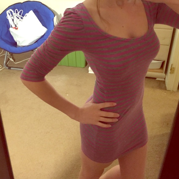 G by Guess Striped Dress NWOT
