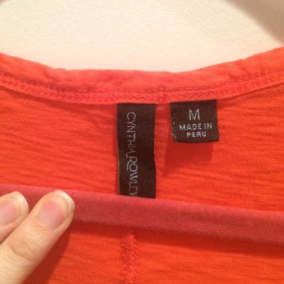 ❌GIFTED❌☀️Cynthia Rowley Top - Picture 2 of 2