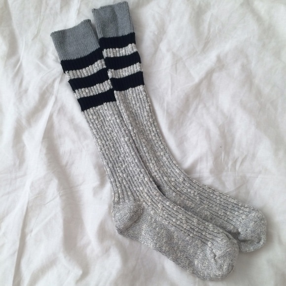 striped Knee High socks