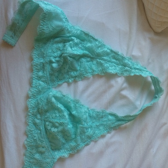 Free People Tops - FP Aqua blue halter bra