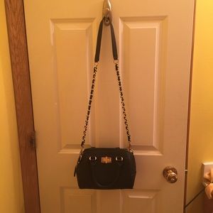 Aldo Black Leather Handbag